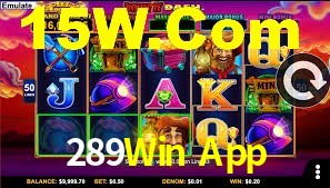 Sinta a adrenalina dos jogos de cassino com 289Win App